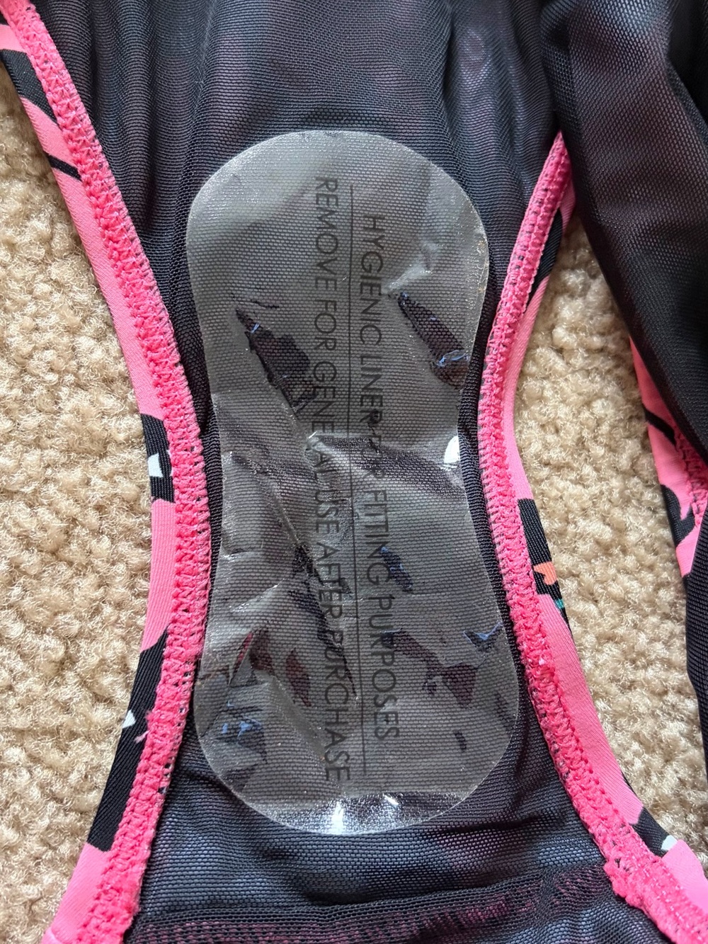 Torrid pink cats 2 pcs swimsuit size 2 - Picture 9 of 11